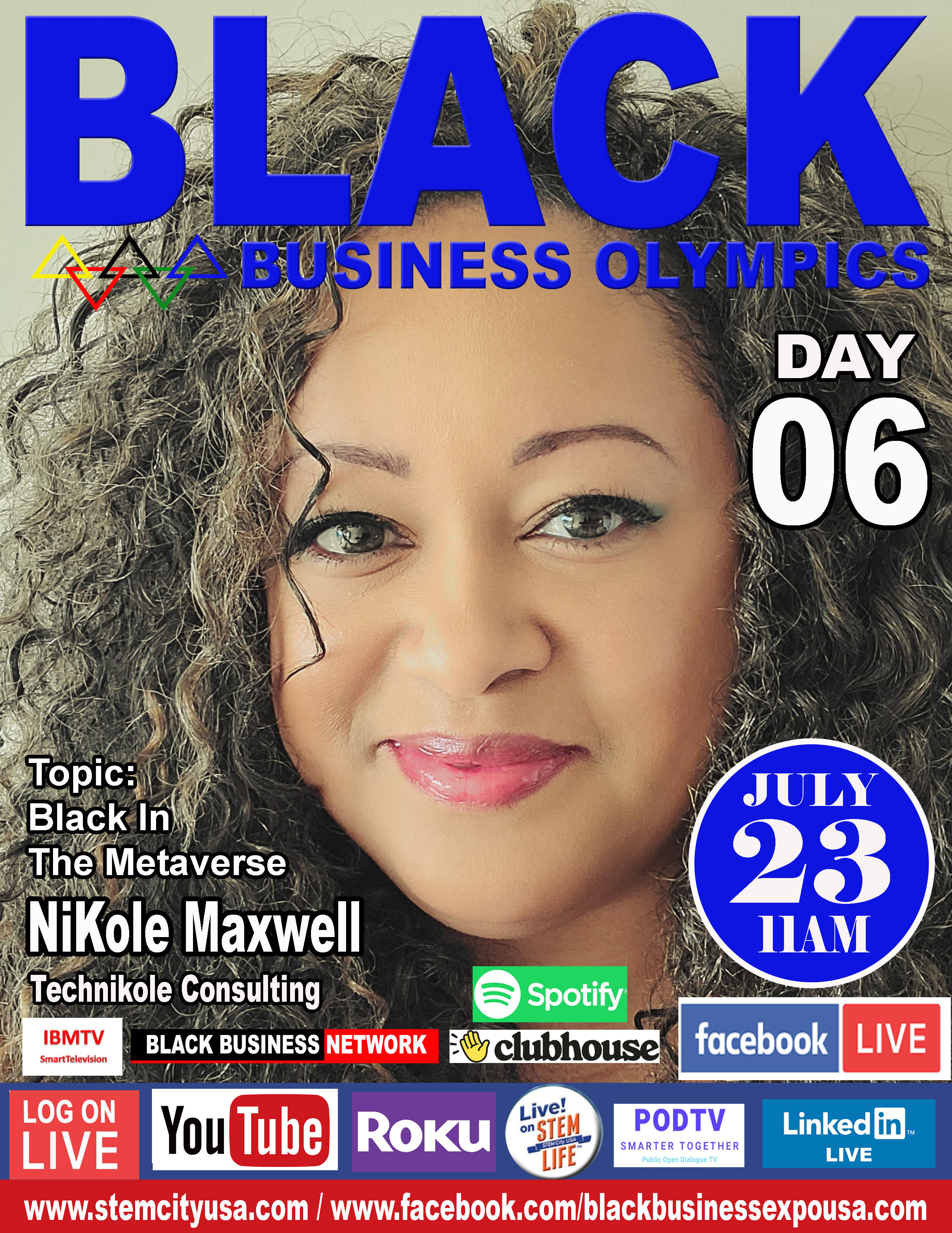 NiKole Maxwell, Black 'Verse Founder, Black Business Olympics Advisor, Strategic Innovation