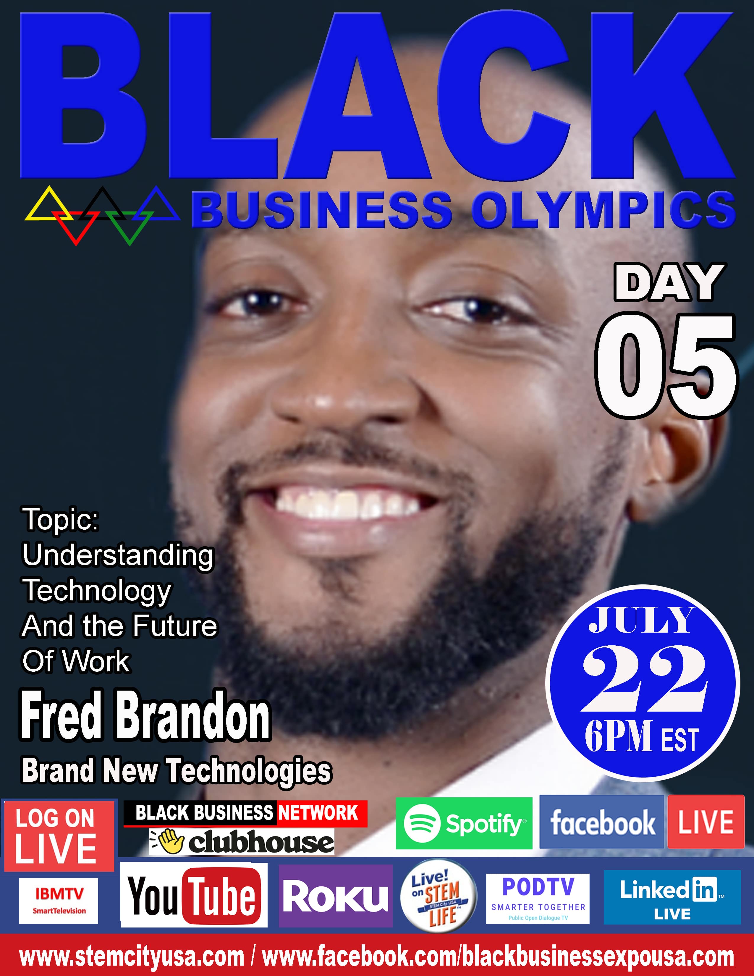 Fred Brandon | Black Business Olympics, Black 'Verse Metaverse Community